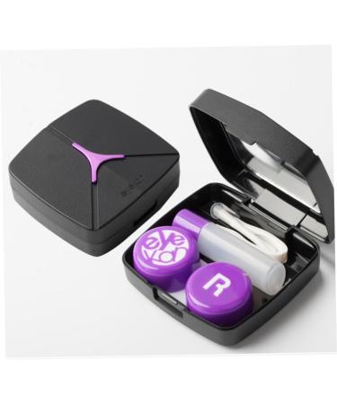 Solustrie Sweet Contact Lens Organizer Travel-Friendly Mini Lens Case & Storage Container for Eye Care | Stylish and Convenient Lensetui-Kit - Buy Online on GoSupps.com