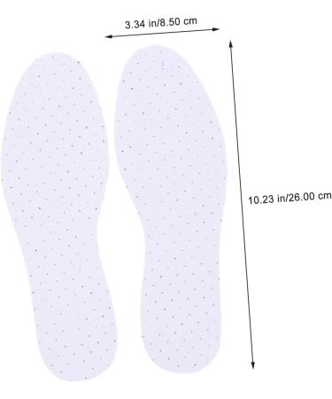 FOMIYES 10 Pairs Sweat-Absorbing Thin Insoles - Comfortable Universal Shoe Inserts & Sports Accessory for All Footwear - Buy Online on GoSupps.com