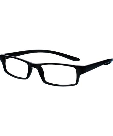 Shop The Reading Glasses Company Black Neck Readers for Men & Women - Spring Hinges R20-1 +1.50 | Stylish & Comfortable Reading Glasses for All - Buy Online on GoSupps.com