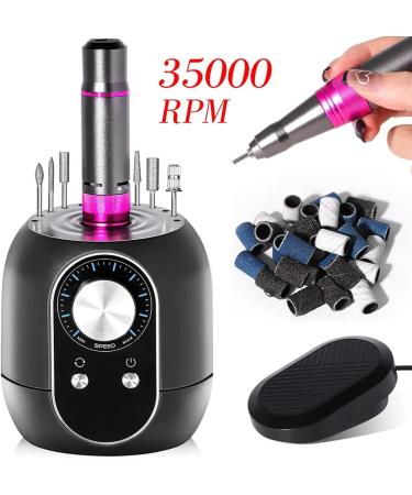 Electric Nail Drill Milling Cutters Nail Professional Nail Drill Electric File For Polishing Low Vibration Low Heat Low Noise Removing Acrylic Nails For Acrylic Gel Nails - Buy Online on GoSupps.com