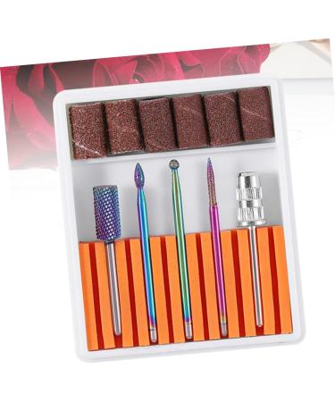 Ipetboom 1 Set Nail Drill Bits Tungsten Steel Equipment 6.5x5.5cm Orange - Buy Online on GoSupps.com