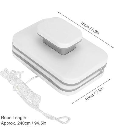 Magnetic Windshield Cleaner Magnetic Window Cleaner Double Sided Window Cleaner Tool for High Rise Car Glazed Square Shape Glass Wiper Cleaning Tool Magnetic Windshield Cleaner Tool White m2035 - Buy Online on GoSupps.com