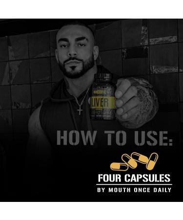 5% Core Liver Support | NAC (N-Acetyl L-Cysteine) 1000mg, Milk Thistle 750mg, L-Glutathione 300mg | Liver Cleanse Detox & Repair Supplement (30 Capsules) - Buy Online on GoSupps.com