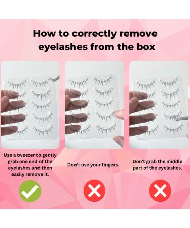 Ninetynine Dreams Foxy Cat Eye False Eyelashes - 5 Pairs | 3D Lightweight Wispy Natural Daily Eyelashes - Buy Online on GoSupps.com