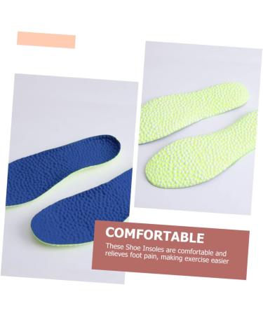 Buy Women's Sports Insoles - TPU Foam Sandals Blue Sole Pads 24x9.2 cm for Ultimate Comfort - Buy Online on GoSupps.com