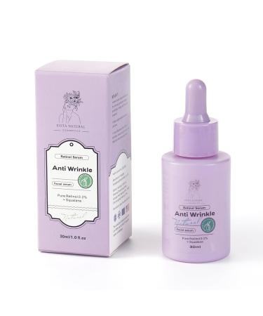 Retinol Serum Anti Wrinkle Facial Serum Pure Retinol 0.2% + Squalane. 1 fl oz.
