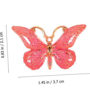 VILLCASE 50 Pcs Butterfly Charms Post Brackets Butterfly Enamel Charms Butterfly Beads Wedding Decorations Cute Charms for Bracelets Butterfly Earrings Charms Plastic Modeling Accessories - Buy Online on GoSupps.com