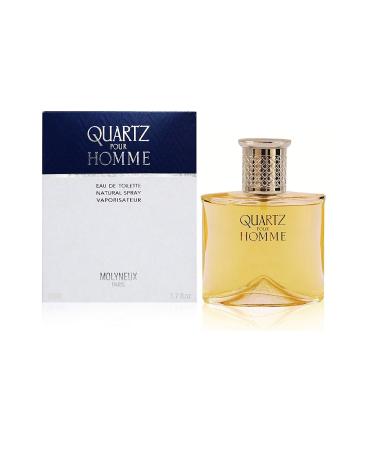 Quartz By Molyneux For Men. Eau De Toilette Spray 3.3 Ounces