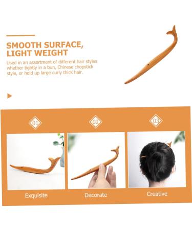 minkissy Peach Wood Hairpin Hair Clips for Women Chopstick for Hair Wood Hair Forks Hair Barrettes for Women Hair Chignon Chinese Hair Wood Hair Chopstick Hair Pin Miss Accessories Wooden - Buy Online on GoSupps.com