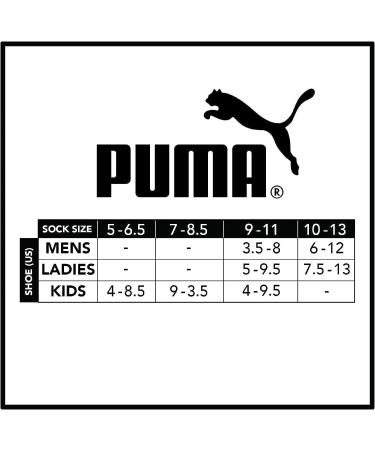 PUMA Women's 6 Pack Low Cut Socks 9-11 in Black/Pink - Comfort and Style! - Buy Online on GoSupps.com