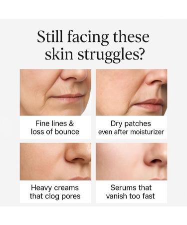2PCS Collagen Anti Wrinkle Serum Fast Absorbing Non Sticky Moisturizing Strengthen Skin Barrier Skin Tightening 30ml - Buy Online on GoSupps.com