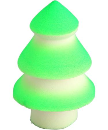 Christmas Makeup Sponge Soft Face Beauty Sponge for Daily Makeup Use Christmas Tree Shaped Suitable for All Skin Types - Buy Online on GoSupps.com