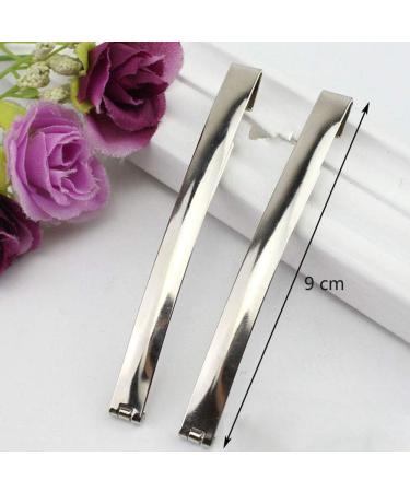 12 Pieces Metal Hair Clips 3.5" Slide Barrettes No Slip Hair Pins Hair Accessories for Women and Girls - Buy Online on GoSupps.com