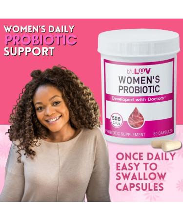 MY TRULUV Probiotics for Women Dietary Supplement for Health 30 Count (Pack of 1) - Buy Online on GoSupps.com