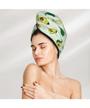 Buy Cartoon Fruit Microfiber Hair Towel | Super Absorbent Coral Velvet Wrap for Long & Curly Hair - Quick Dry - Buy Online on GoSupps.com
