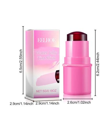 Buy Generic Cooling Water Jelly Tint - Vegan Lip & Cheek Stain Buildable Color 1 000+ Swipes Cruelty-Free Makeup (Pink) - International Shipping Available - Buy Online on GoSupps.com