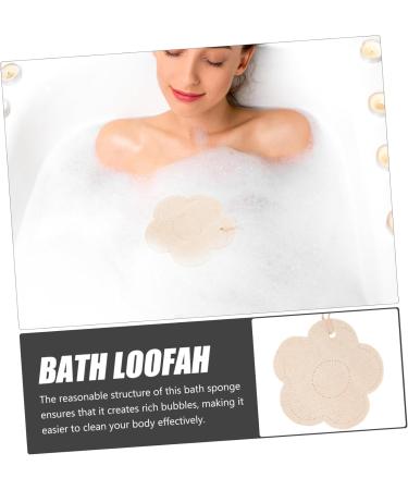 POPETPOP Luffa Bath Towel Sponge Shower Supplies Bath Ball Loofah Scrubber Clean - Buy Online on GoSupps.com