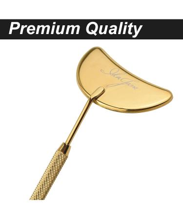 Buy Gold LASH Mirror for Eyelash Extensions | Half Moon Tool for Lash Supplies | Ida Jane - Buy Online on GoSupps.com