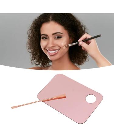  UMDHAIYI Professional makeup mixing palette for acrylics double-headed spatula thumb hole reusable smoothing surface mixing base gel - Buy Online on GoSupps.com