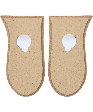 Heel Lift Elevator Heel Raise Heel Pad Orthotic Wedge Shoe Pad Many Widths and Heights Leather Cover Kaps Topmed Supplied to NHS 2 Pieces Left and Right height 25 mm / 1.0 inch - size M - Buy Online on GoSupps.com