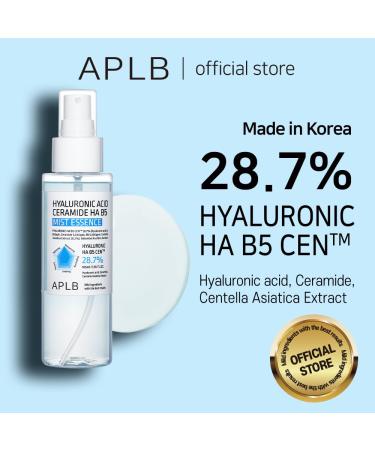 APLB Hyaluronic Acid Ceramide HA B5 Mist Essence - 28.7% Hydration Boost | Korean Skincare for Moisture & Skin Texture Improvement - Buy Online on GoSupps.com