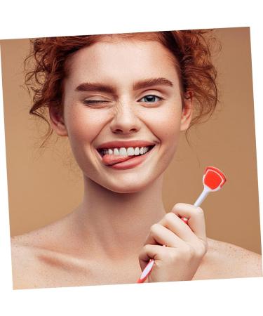 Buy Minkissy 4-Piece Tongue Cleaning Brush Set - Silicone Raspador de Lengua & Copper Scraper - Effective Oral Hygiene Tools in Blue & Orange - Buy Online on GoSupps.com