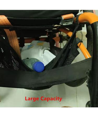 BrightFootBook Universal Mesh Under-Shelf Cargo Net for Wheelchairs bathchairs 43x40cm(17x15.7in) Storage Net Pocket - Buy Online on GoSupps.com