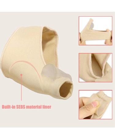 ERINSHOP Bunion Socks Corrector for Pain Relief - Hallux Valgus Splint for Big Toe Straightening - Orthopedic Gel Separator Pad - 1 Pair - Buy Online on GoSupps.com
