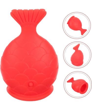 Healeved Silicone Fish Lip Filler (red) Lip Plumper Device Reusable Lip Enhancer Lip Plumping Device Womens Lip Plumper Women Lip Enhancer Lip Silicone Plumper Lips Plumper Enhancer - Buy Online on GoSupps.com
