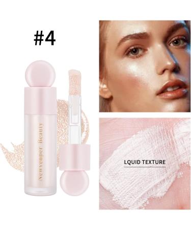 Shimmering Face Illuminator & Brush Set | Long Lasting, Lightweight & Smudge Proof Highlighter | Waterproof Luminizer for Natural Glow | #04 004 Highlighter 10.00 ml - Buy Online on GoSupps.com