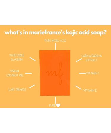 Maximum Strength Kojic Acid Skin Brightening Soap for Hyperpigmentation & Dark Spots - 5.3 oz - Buy Online on GoSupps.com