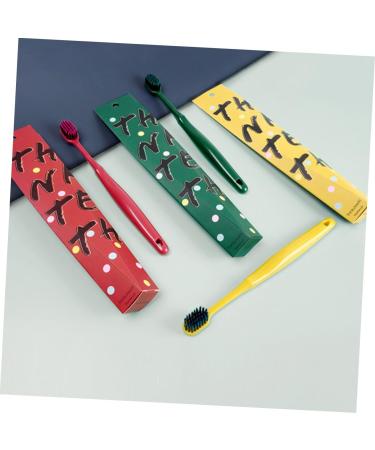 4pcs Gradient Toothbrush Set - Perfect Gift for Toothbrush Lovers | International Shipping Available - Buy Online on GoSupps.com