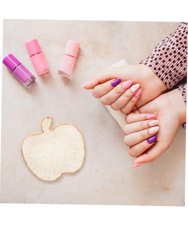 FRCOLOR 1Pc Nailart Mixing Palette Color Mix For Nailart Nail Art Palette Professional Makeup Palette Nail Color Display Plate Color Mixing Palette Tools For Nail Art White Mixing Pigment 9*86cm White - Buy Online on GoSupps.com