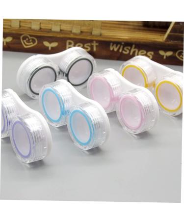 SOLUSTRE 15-Box Contact Lens Storage Case - Portable Travel Organizer for Contacts | Ideal for International Shipping - Buy Online on GoSupps.com