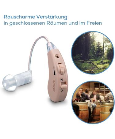 Beurer HA 55 Hearing Amplifiers - Ergonomic Fit USB Charging Clear Sound - International Shipping Available - Buy Online on GoSupps.com