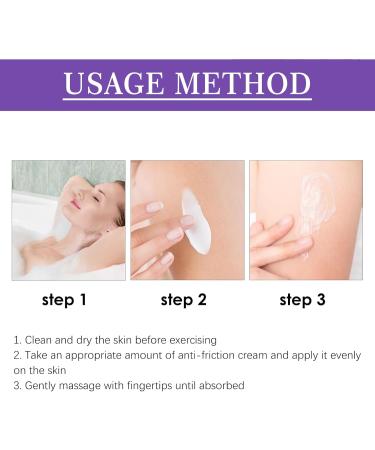 Anti Friction Cream Long Lasting & Non Staining Chafing Balm Thigh Inner Anti-Chafing Balm Thigh Anti-Friction Cream Prevention Rubbing Cream Prevents Skin Chafe & Irritation for Women Men - Buy Online on GoSupps.com