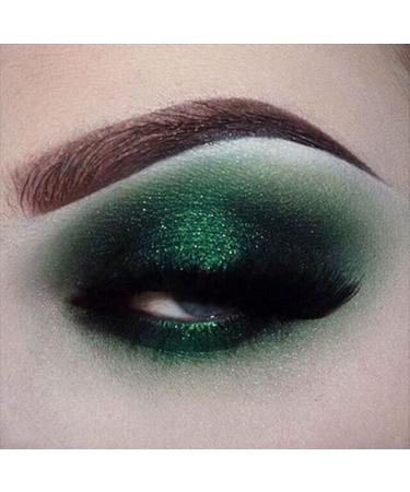 Mysense Single Shimmer Eyeshadow Loose Fine Powder Eyeshadow High Pigment Longwear Single Emerale Green Eye Make up for Day&Night 305 - Buy Online on GoSupps.com