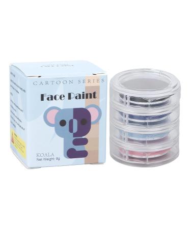 Quick-Dry 4-Color Face & Body Painting Palette - Easy Halloween Makeup - 1.2 OZ - Buy Online on GoSupps.com