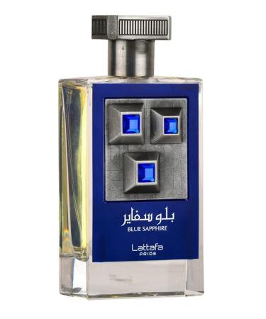 Lattafa Blue Sapphire Eau De Parfum Spray for Unisex 3.4 Ounce 3.4 Fl Oz (Pack of 1) - Buy Online on GoSupps.com