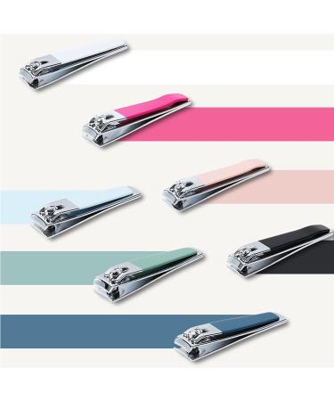 HCHGJKN Nail Clippers Nail scissors portable nail scissors toe nail scissors adult pedicure nail scissors household manicure tools(Lake blue) - Buy Online on GoSupps.com