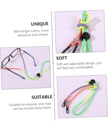 Buy Healvian 6 Pcs Adjustable Anti-Lost Rope for Masks - Conditionable Lane Schnapps Glasses Rope Belt & Lanyard Holder - Buy Online on GoSupps.com