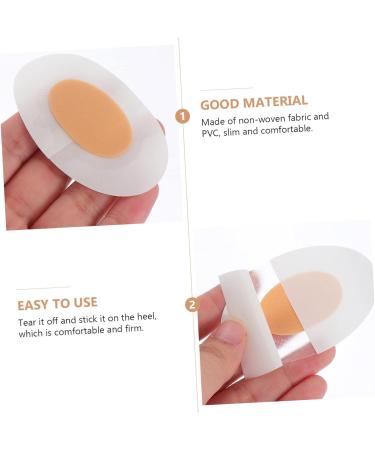 FRCOLOR 80 Pcs Heel Wear Stickers - Invisible Foot Care Protector for High Heels - Buy Online on GoSupps.com