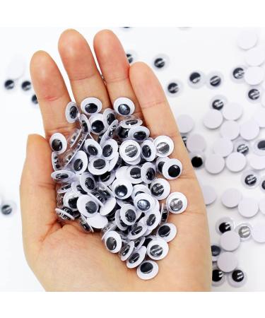 5.9 Inches Giant Wiggle Eyes with Self Adhesive, Black White Googly Eyes  for DIY Crafts Christmas Tree Decoration 5.9in/150mm-2pcs