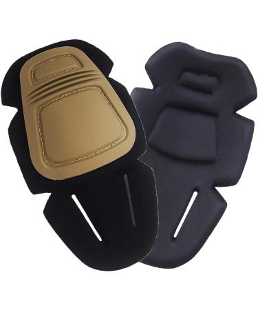 Wallfire Lightweight Tactical Knee Pads - Wear-Resistant Multicam Accessories for Airsoft & Military (Tan) - International Shipping Available - Buy Online on GoSupps.com