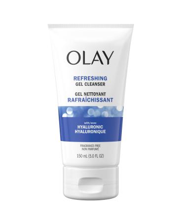 Olay Regenerist Hyaluronic + Peptide 24 Face Wash, Fragrance-Free, 5.0 o
