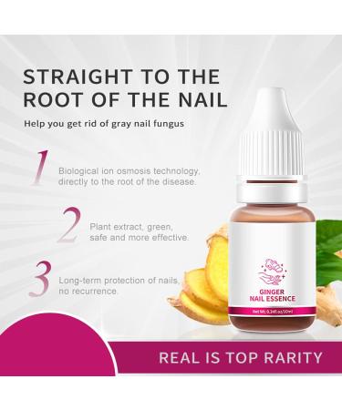 Nail Care Solution Ginger Nail Essence Repair Serum Repairs Nail Corners Cuticle Barb Finger Protection Finger Edge Oil Nail Repair 2 pieces - Buy Online on GoSupps.com
