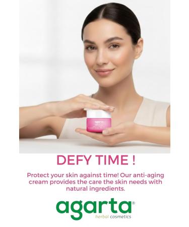 Agarta Daily Moisturizing Day Cream Botanical Face Cream with Hyaluronic Acid & Vitamin E Vegan Clean Formula 1.69 fl oz - Buy Online on GoSupps.com