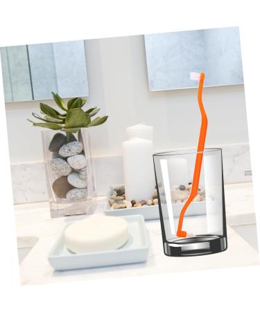 Healvian Double-Headed Toothbrush Set - 4 Portable Household Toothbrushes with Gum Tufts | Travel-Friendly Small Plastic Design for Superior Oral Care - Buy Online on GoSupps.com
