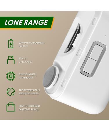 Electric Nail Clipper with Light 500mAh Rechargeable Automatic Nail Clipper with Nail Scraps Storage 2 Speed Low Noise Electric Nail Cutter Safety Automatic Nails Blanking Sanding for Adult - Buy Online on GoSupps.com