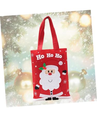 Healeved for Candies Favors Christmas Chocolate Party Bags Claus Santa Tote Pattern Cartoon Portable - Buy Online on GoSupps.com